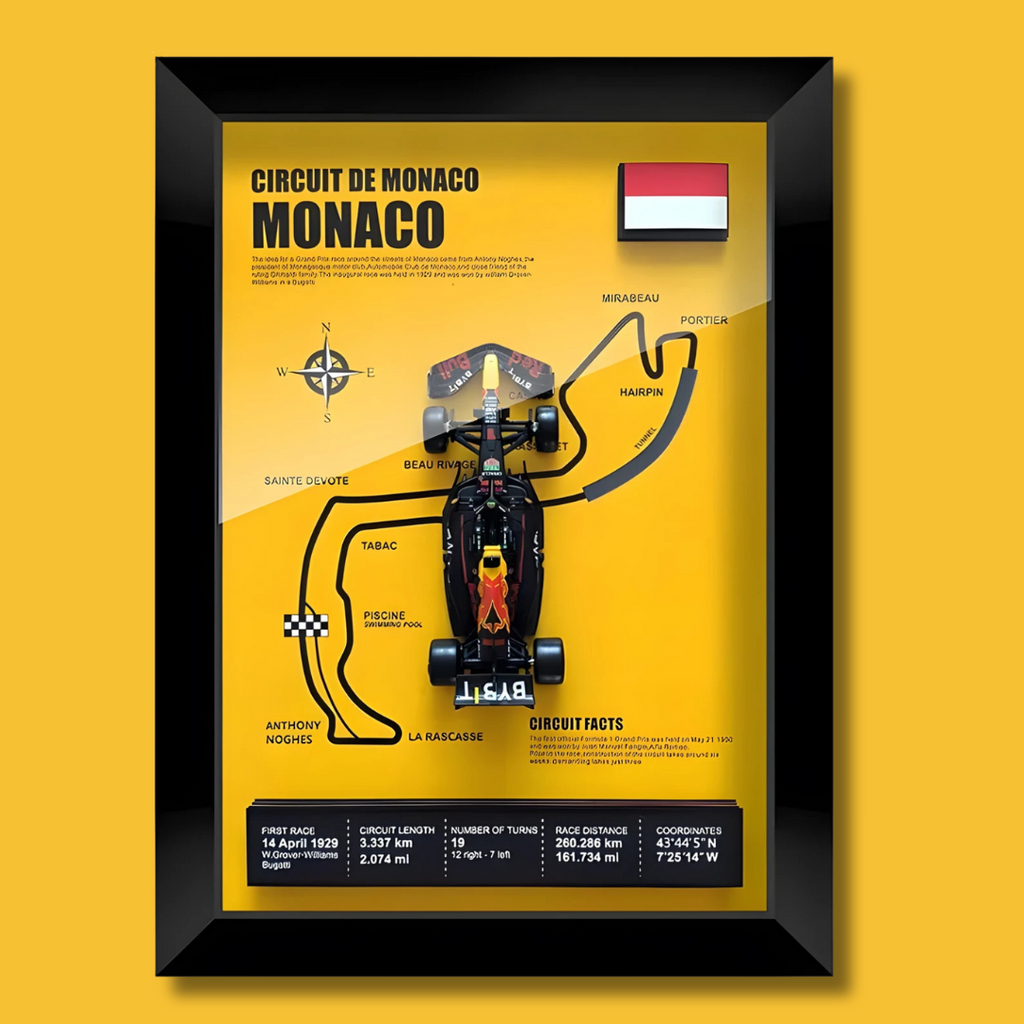 3D F1 Car Frame - Verstappen's RB19