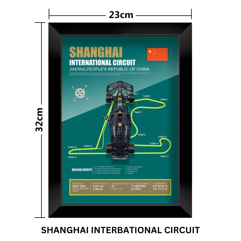 3D F1 Car Frame - Hamilton's W14E