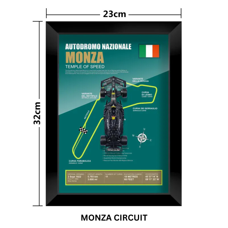 3D F1 Car Frame - Hamilton's W14E