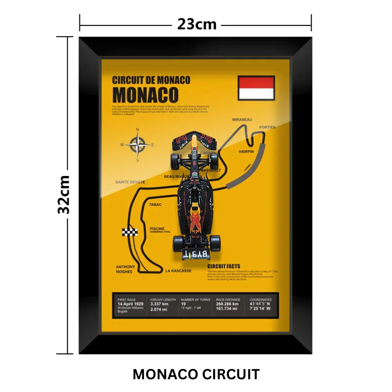 3D F1 Car Frame - Verstappen's RB19