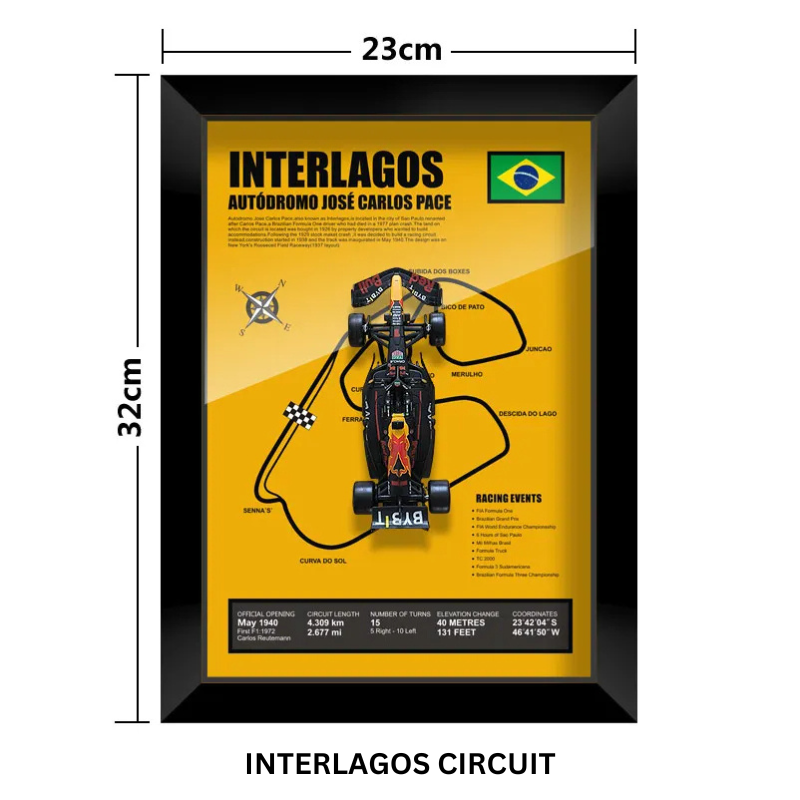 3D F1 Car Frame - Verstappen's RB19