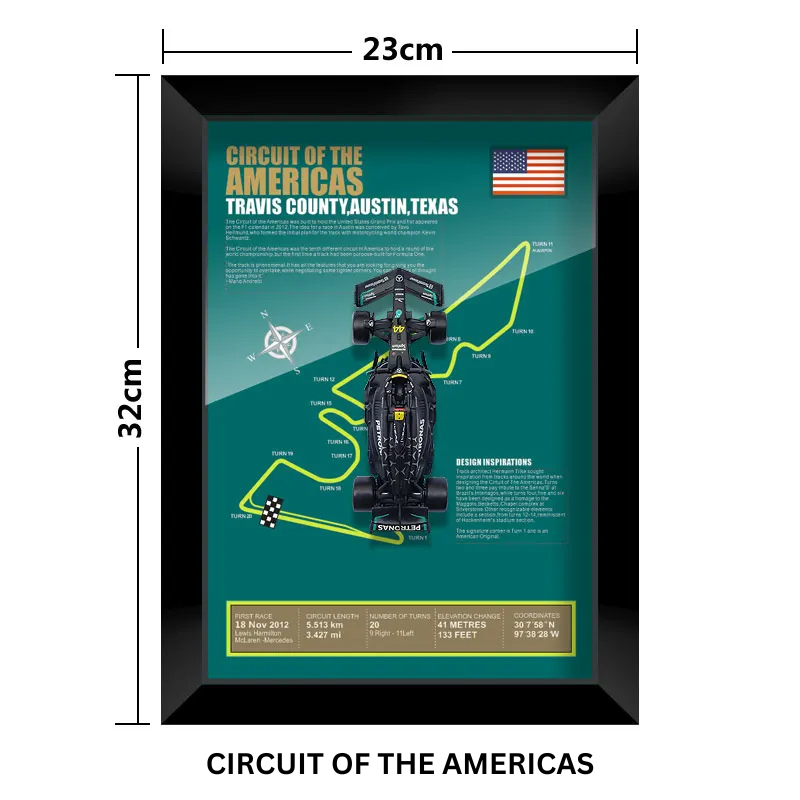 3D F1 Car Frame - Hamilton's W14E