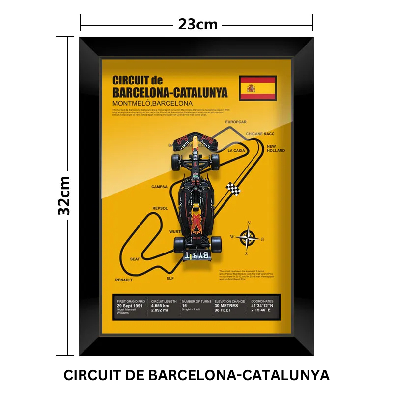 3D F1 Car Frame - Verstappen's RB19