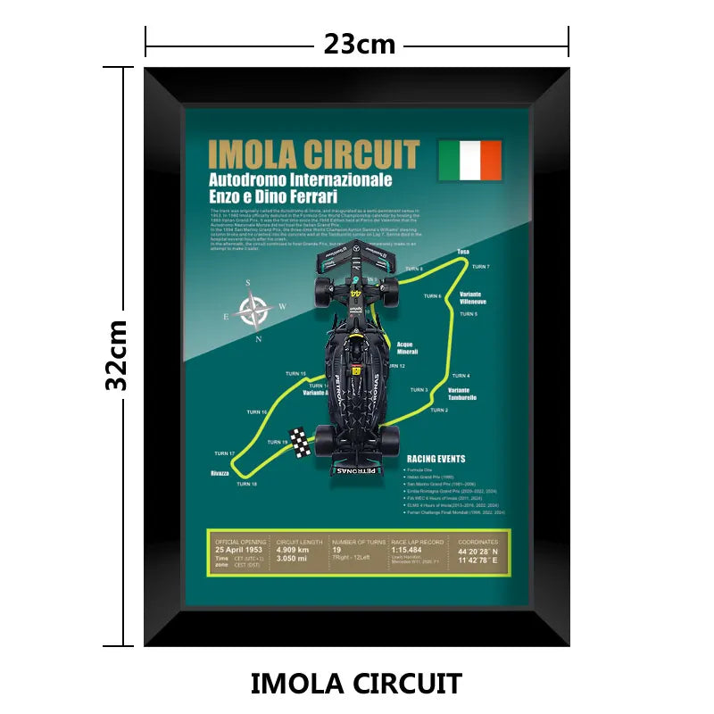 3D F1 Car Frame - Hamilton's W14E