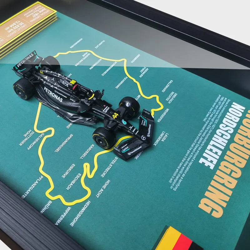 3D F1 Car Frame - Hamilton's W14E
