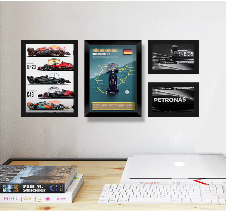 3D F1 Car Frame - Hamilton's W14E