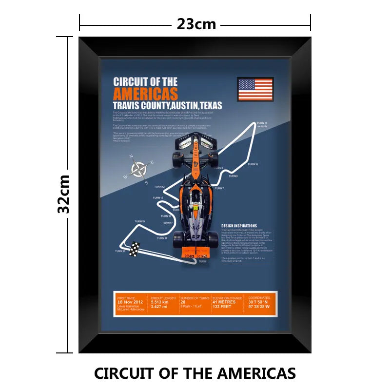 3D F1 Car Frame - Norris MCL60