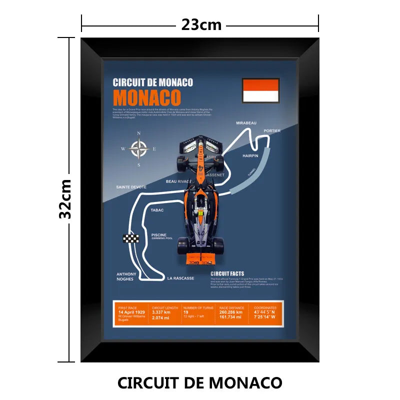 3D F1 Car Frame - Norris MCL60