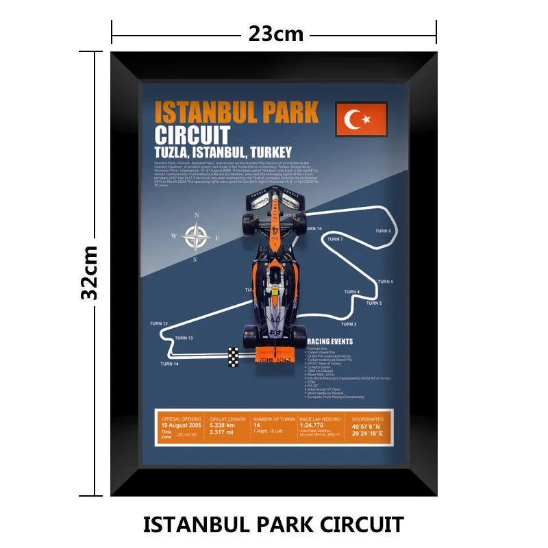 3D F1 Car Frame - Norris MCL60