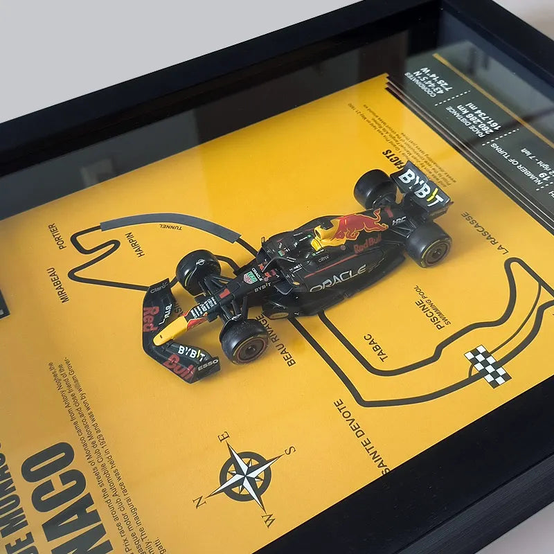 3D F1 Car Frame - Verstappen's RB19