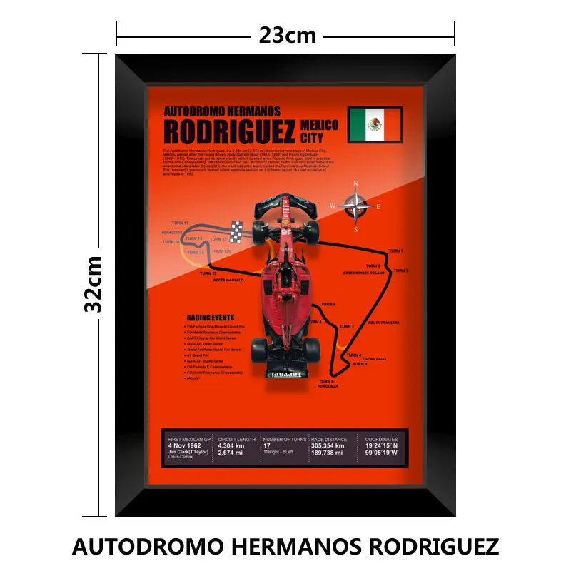 3D F1 Car Frame - Leclerc's SF23