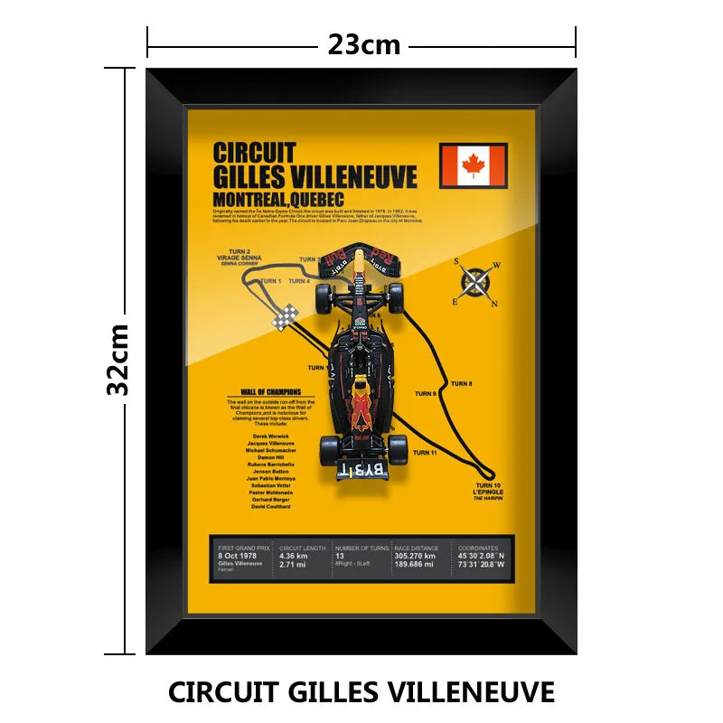 3D F1 Car Frame - Verstappen's RB19