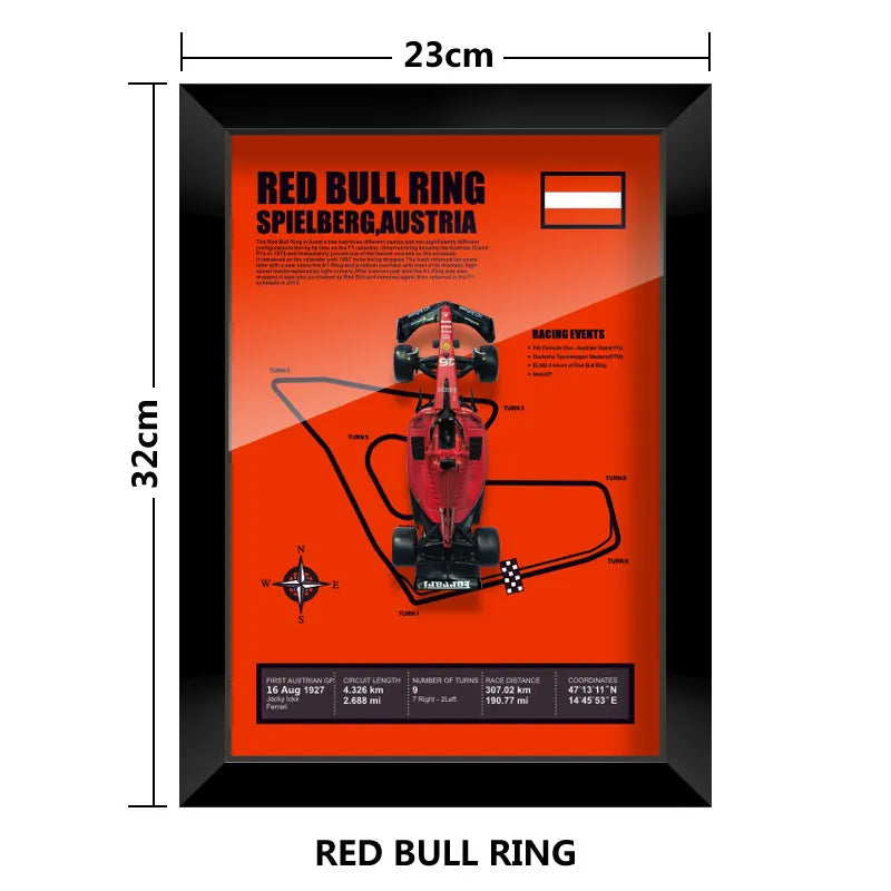 3D F1 Car Frame - Leclerc's SF23