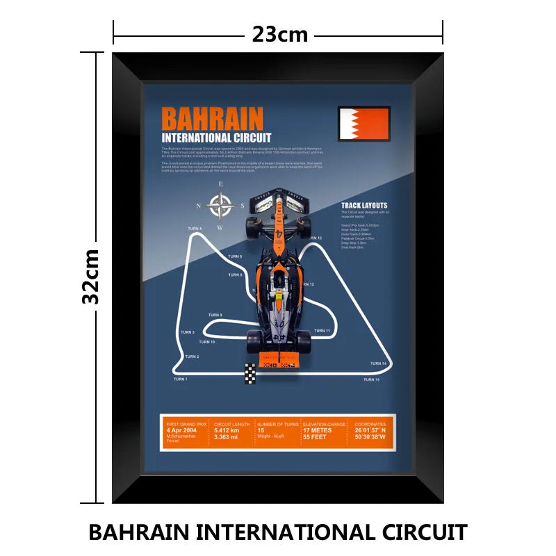 3D F1 Car Frame - Norris MCL60