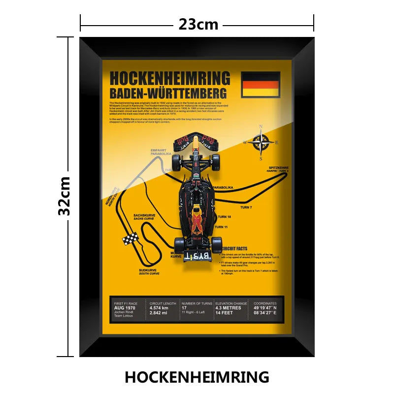 3D F1 Car Frame - Verstappen's RB19