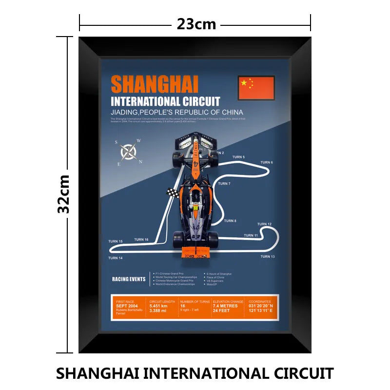3D F1 Car Frame - Norris MCL60