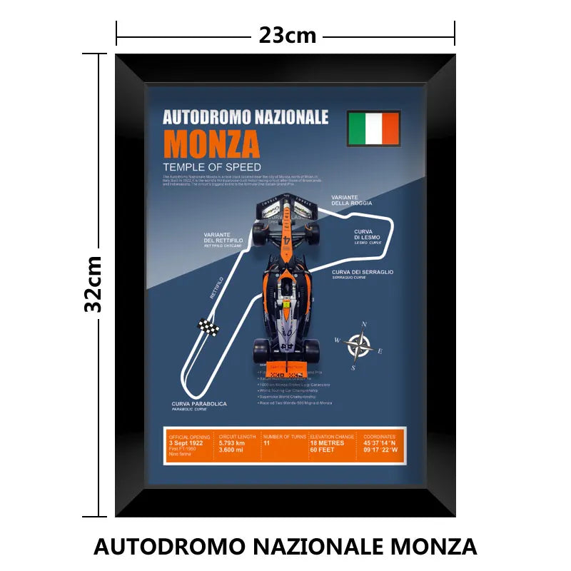 3D F1 Car Frame - Norris MCL60