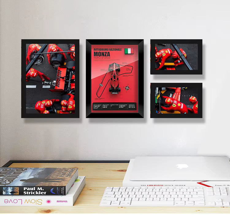 3D F1 Car Frame - Leclerc's SF23