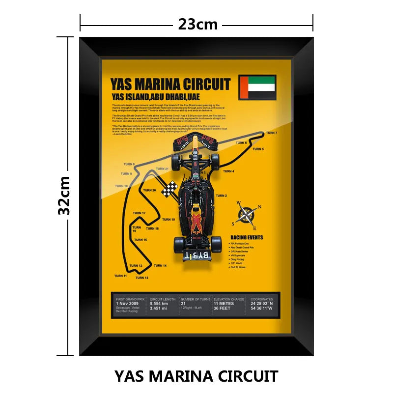 3D F1 Car Frame - Verstappen's RB19