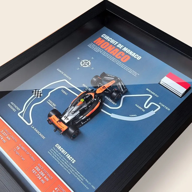 3D F1 Car Frame - Norris MCL60