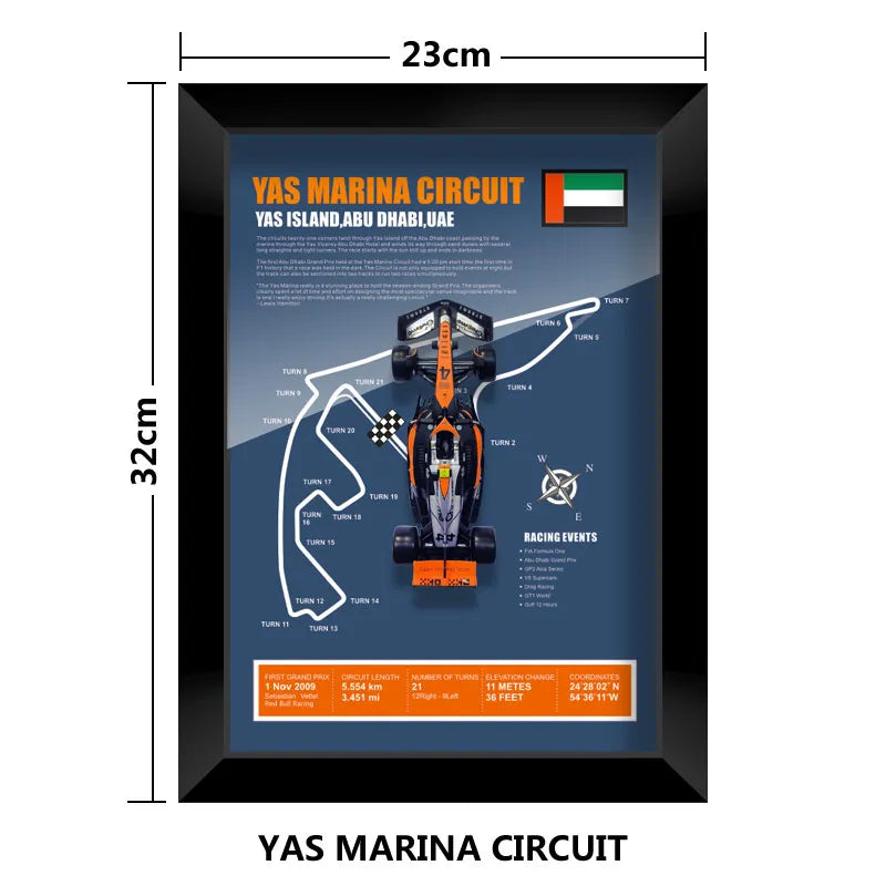 3D F1 Car Frame - Norris MCL60