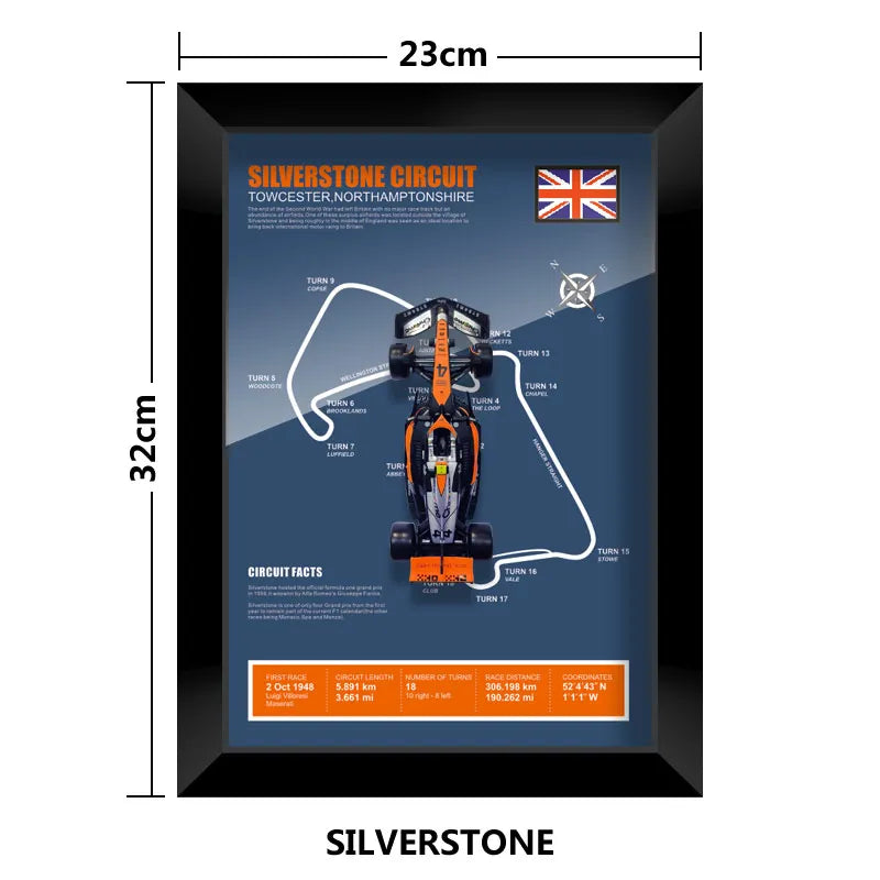 3D F1 Car Frame - Norris MCL60