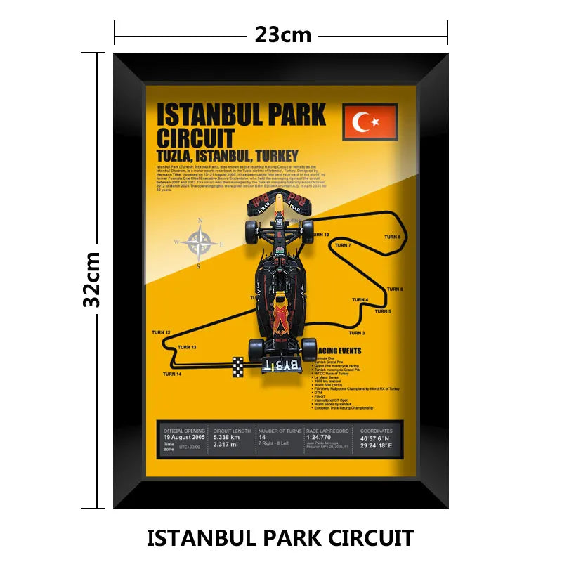 3D F1 Car Frame - Verstappen's RB19
