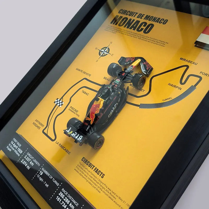 3D F1 Car Frame - Verstappen's RB19