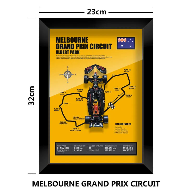 3D F1 Car Frame - Verstappen's RB19