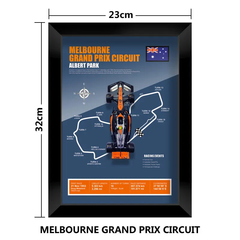 3D F1 Car Frame - Norris MCL60